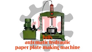 preview picture of video 'Fully automatic hydraulic paper plate making machine'