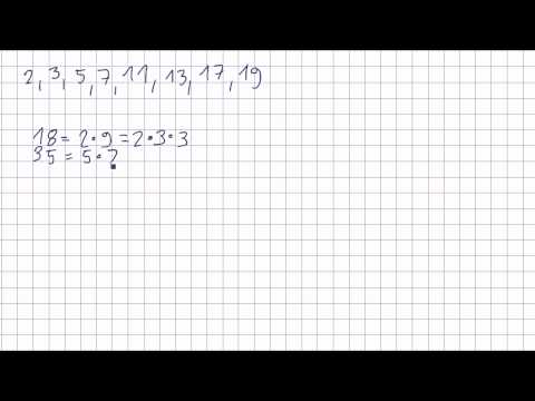 Mathematik für Informatik Studenten 45 - Algebraische Grundstrukturen - Primfaktorzerlegung