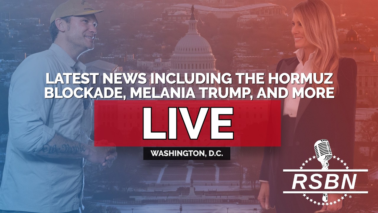LIVE: White House News: Hormuz Blockade, Melania Trump's Foster Care Initiative, and More - 4/14/26