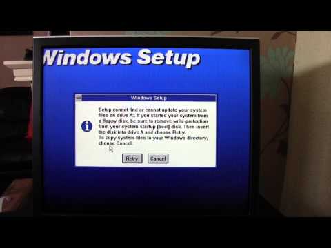 Windows 3.1 ISO on a 2.6Ghz computer