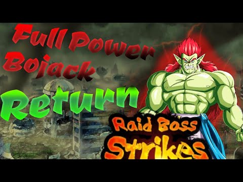 The return of Full Power Bojack as Raid Boss | Dragon ball legends
