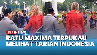 Temui Prabowo, Ratu Maxima Belanda Terpukau Dengan Penyambutan Tarian Indang di Istana