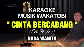 Download lagu KARAOKE JOGET WAKATOBI - CINTA BERCABANG - TITIEK NUR - NADA WANITA mp3