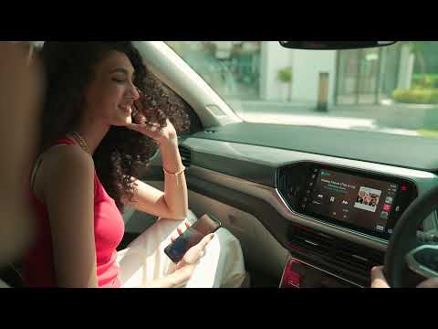 Wireless App Connect and Wireless Charging | New Volkswagen Taigun