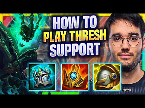 LEARN HOW TO PLAY THRESH SUPPORT LIKE A PRO! - FNC Hylissang Plays Thresh vs Lulu | Season 2022