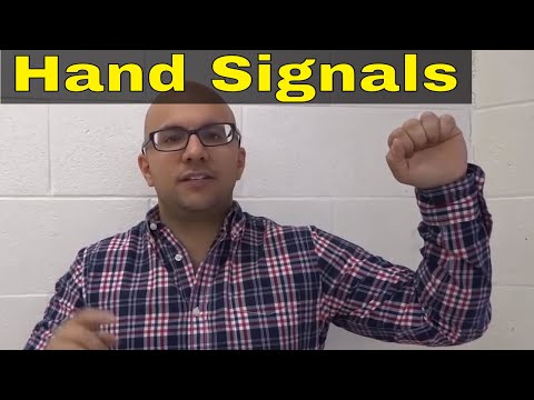 How To Use Hand Signals For A Driving Test