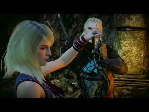 The Witcher 3 Magic Lamp Geralt helps Keira Metz find it