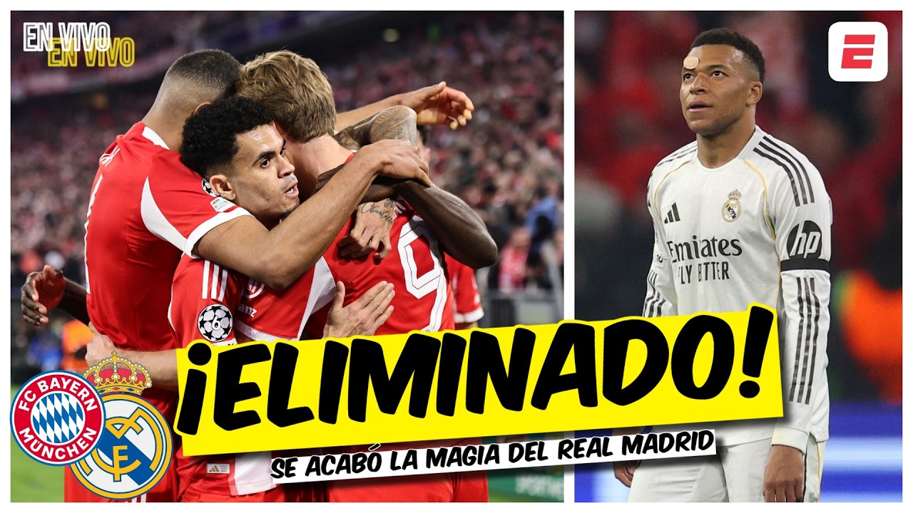 REAL MADRID es ELIMINADO de la CHAMPIONS LEAGUE, GOLAZO de Luis DÍAZ | Exclusivos