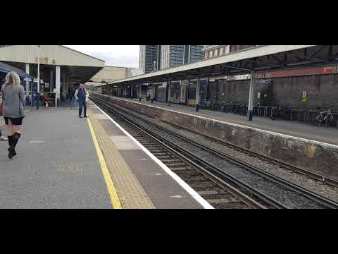 Here is the class 444 in Woking at top speed
