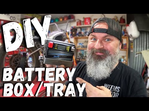 Build Your Chopper a Battery Tray!
