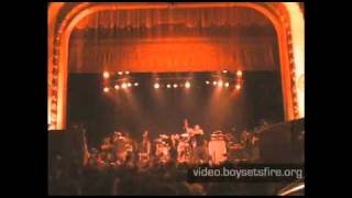 boysetsfire &quot;Cavity&quot; from Live Farewell DVD