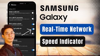 How to Display Real-Time Network Speed Indicator on Samsung Phone !
