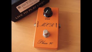 Video thumbnail for MXR Phase 90 '74 Vintage CSP 026 Demo by Julian Doe