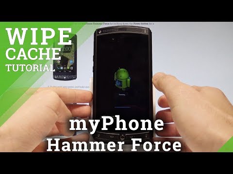 How to Wipe Cache on myPhone Hammer Force - Remove Cache Partition |HardReset.Info