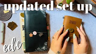 Why I left passport size — my updated Traveler's Notebook wallet setup