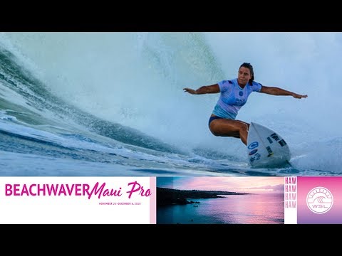 Van Dijk vs. Weston-Webb vs. Hareb - Round Three, Heat 3 - Beachwaver Maui Pro 2018