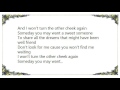 Kitty Wells - The Other Cheek Lyrics