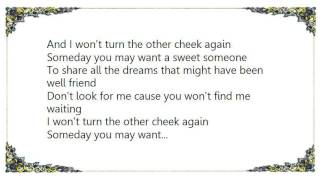 Kitty Wells - The Other Cheek Lyrics