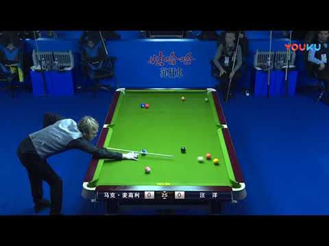 Mark McGauley (NOR) VS Wang Yang (CHN) - 2018 World Chinese 8 Ball Masters Grand Final