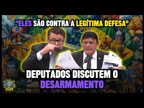 Deputados Eder Mauro e Marcos Pollon falam sobre o desarmamento da população