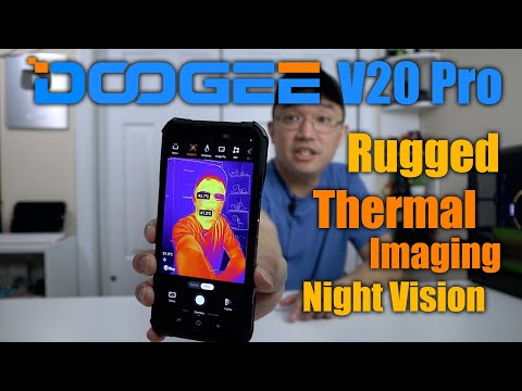 DOOGEE V20 PRO - Rugged Phone with Thermal Imaging and Night Vision