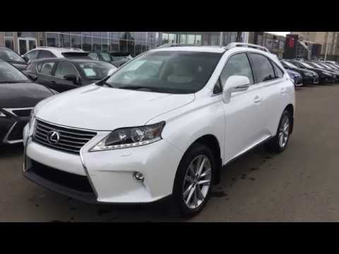 2015 Lexus RX 350 AWD Sportdesign Edition Review - White on Parchment