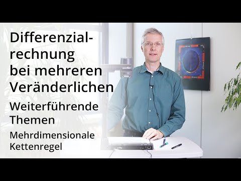 Differentialrechnung bei mehreren Veränderlichen - Mehrdimensionale Kettenregel