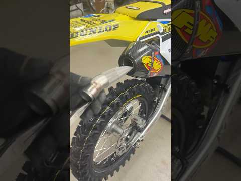 Dirt Exhaust hack 🤯 ​⁠@FMFRacing1973 #motorcycle #dirtbike #motorcross
