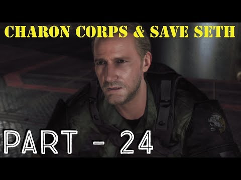 Metal Gear Survive Gameplay | CHARON CORPS & SAVE SETH | PART 24