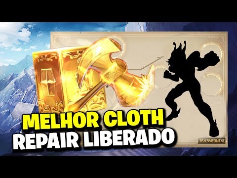 CHEGUEI!!! MELHOR CLOTH REPAIR LIBERADO - Saint Seiya Awakening