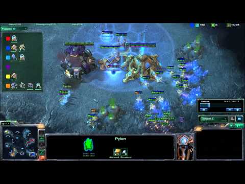 HD Starcraft 2 3v3 Commentary Crazy Game p1