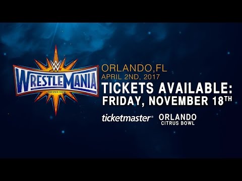 WrestleMania 33 Pre-Sale Ticket Information