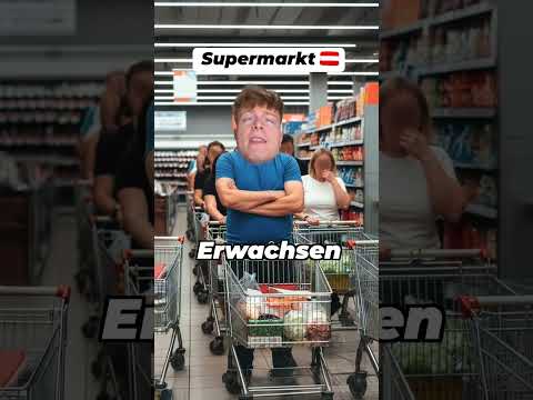 Supermarkt in Österreich!! 🇦🇹😅