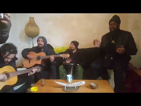 Roe Delgado - Da Fuchaman - Uri Green - Eterno - Opolo 'Freestyle' in Spain 'Fyah Bon Dem' shoot
