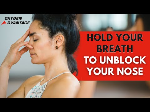 Unblock Your Nose Instantly by Simply Holding Your Breath