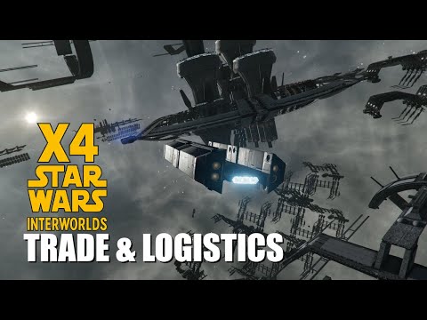 Settings for a Space Station and Supply Fleet in X4: Star Wars Interworlds