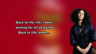 Alicia Keys - Back to Life (Lyrics)