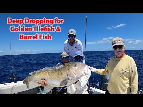 Deep Drop Fishing off Islamorada, Florida Keys for Golden Tilefish, Barrel Fish, and more!