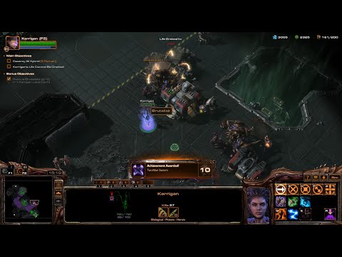 StarCraft II 10th Anniversary Campaign Achievements Hunt 43 - Two-Man Swarm