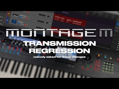 Nobody wanted this change! Yamaha MONTAGE M MIDI transmission behaviour