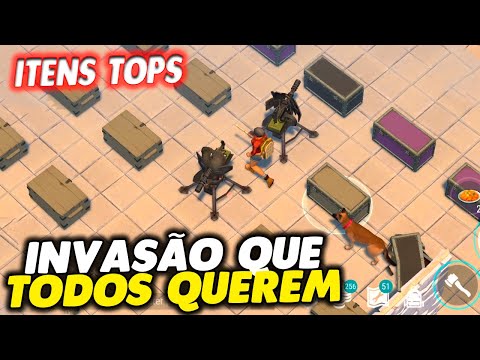 INVASÃO QUE TODOS QUEREM ITENS TOPS - Last Day On Earth