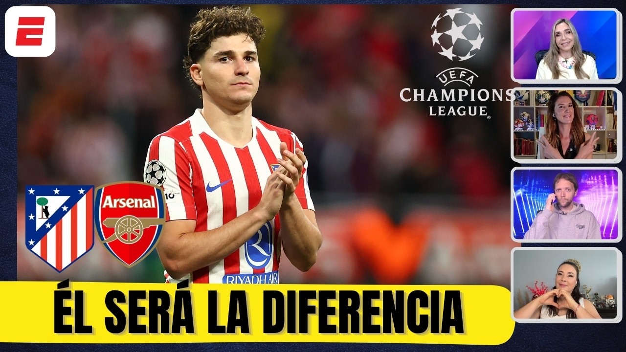 JULIÁN ÁLVAREZ será LA DIFERENCIA en la vuelta entre ATLÉTICO DE MADRID vs ARSENAL | Exclusivos