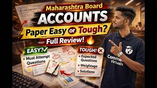 Accounts Paper 2026 Detailed Analysis | Maharashtra Board | By Ashish Sir
