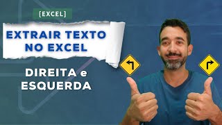 Como extrair caracteres Excel: Funo ESQUERDA e Funo DIREITA Excel