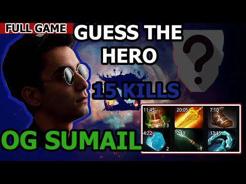 #DOTA2 #OG SUMAIL GUESS THE HERO 15 KILLS VS BRYLE,AUI2000,KITRAK,SNEYKING AND RITSU INSANE NA GAME!