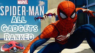 All Spider-Man PS4 Gadgets RANKED!!!