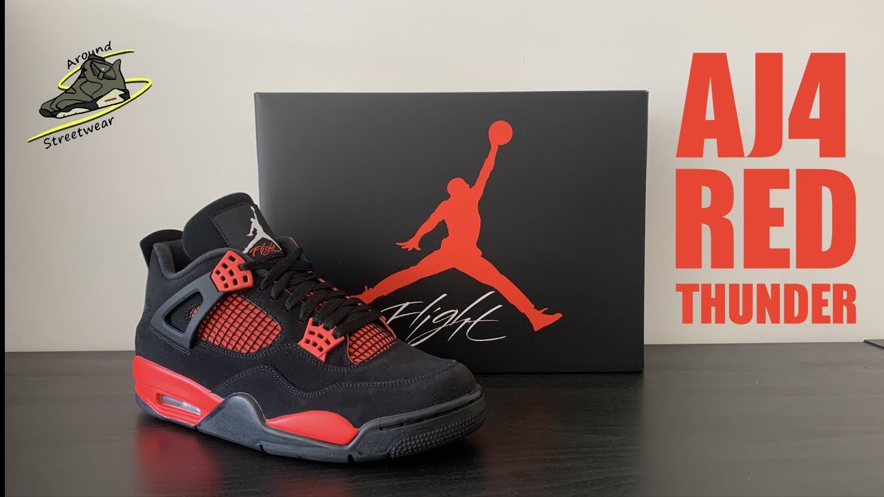 RECENSIONE AIR JORDAN 4 RED THUNDER (CRIMSON RED)