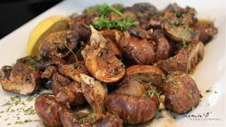 Easy Oven Roasted Mushrooms | Easy Veggie Recipe | Episode 134