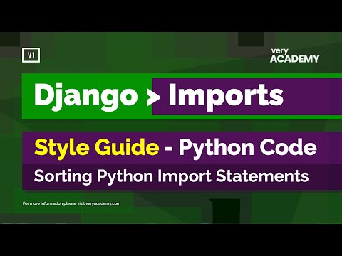 Django Python Import Style Conventions thumbnail