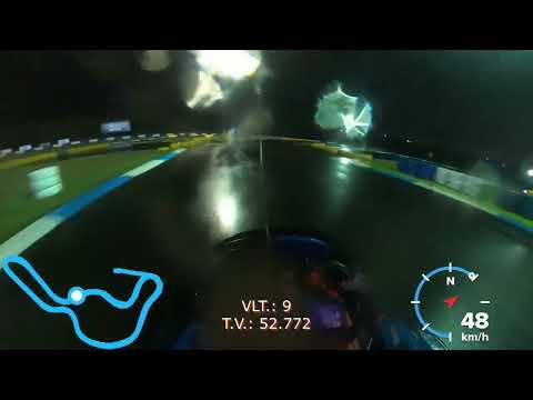 Onboard OsKarteiro - 07/10/2023 - Kartódromo de Nova Odessa - Traçado Fangio na chuva